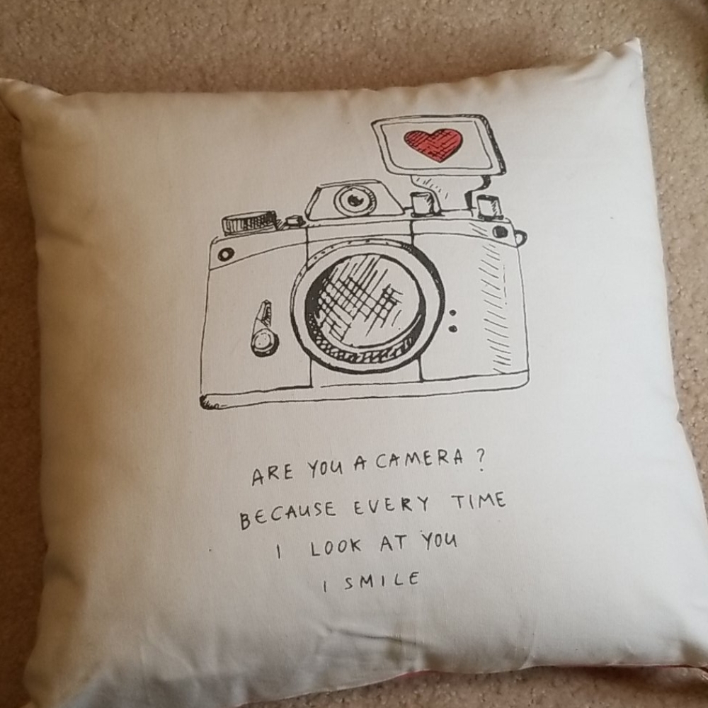 New Nordstrom at Home Pink & Ivory Pillow